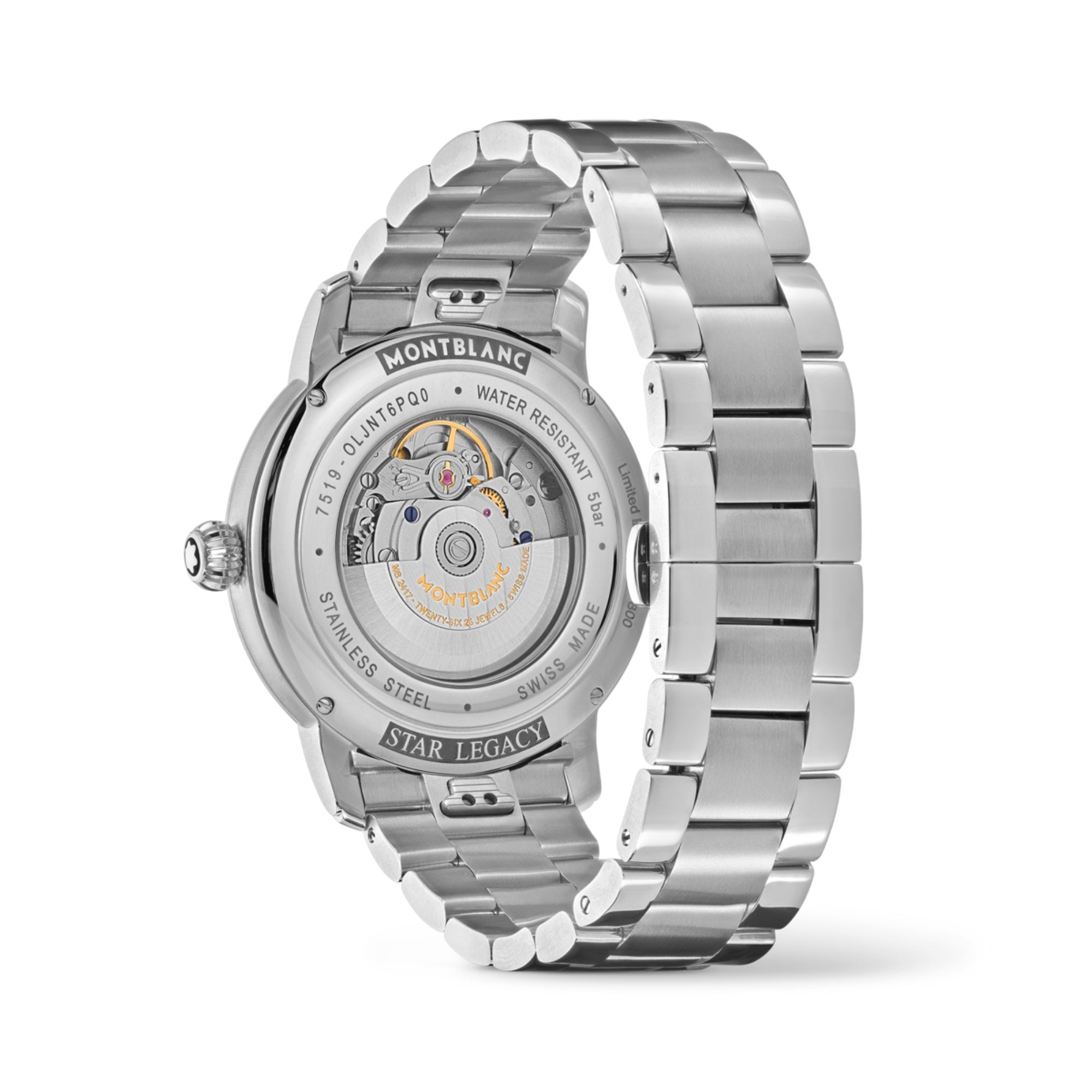 Star Legacy Automatic Date 43 mm Limited Edition - 800 Exemplare, Edelstahl von Montblanc (130957)