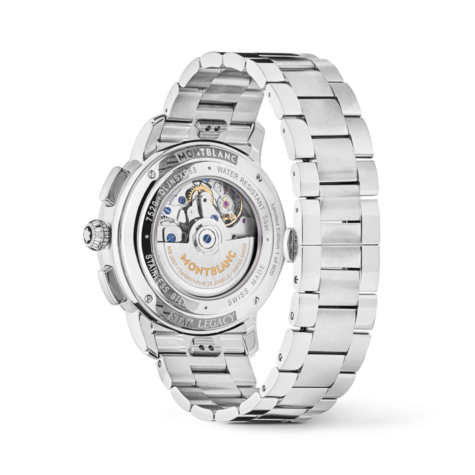 Star Legacy Chronograph Day & Date Limited Edition - 800 Exemplare, Edelstahl von Montblanc (130972)