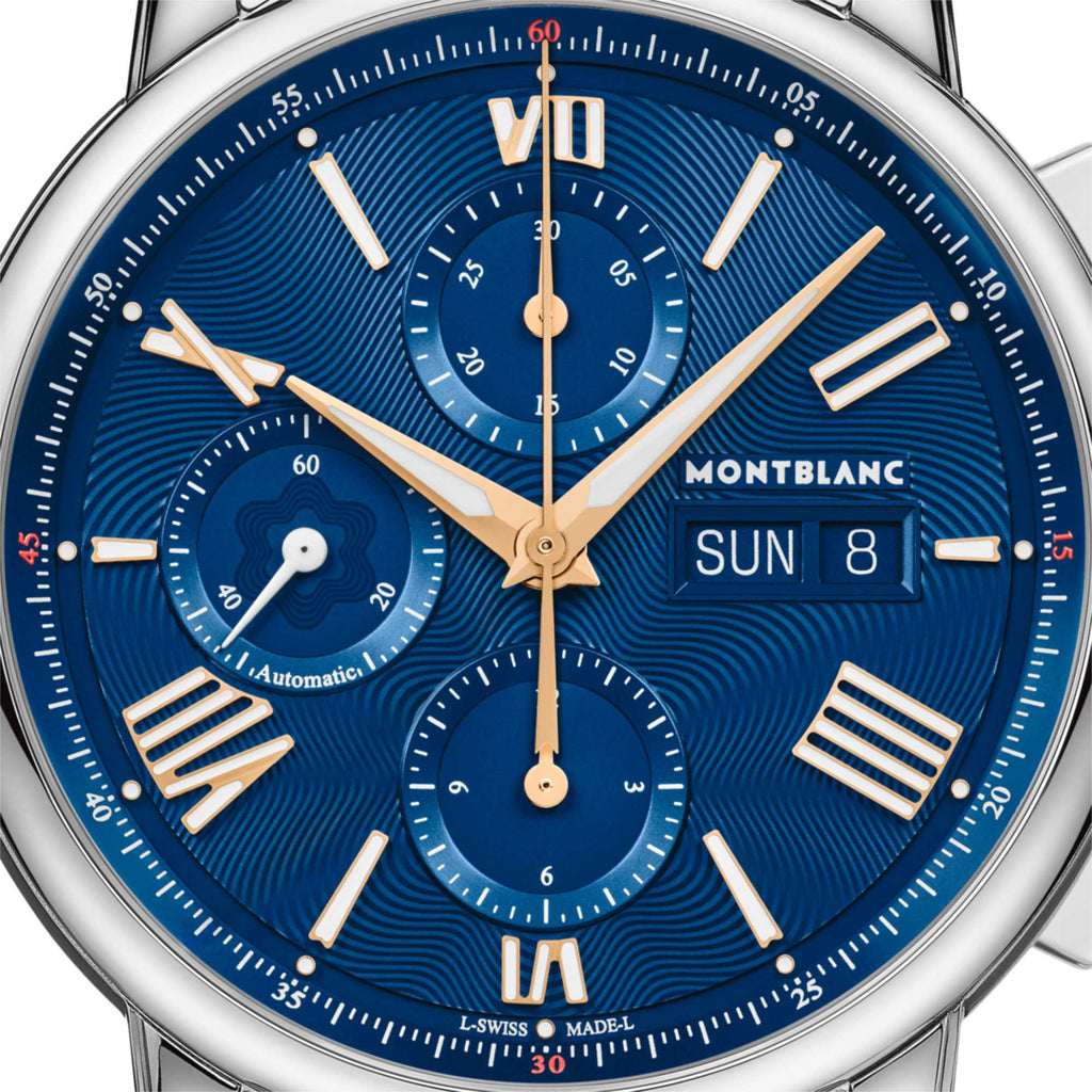 Star Legacy Chronograph Day & Date Limited Edition - 800 Exemplare, Edelstahl von Montblanc (130972)