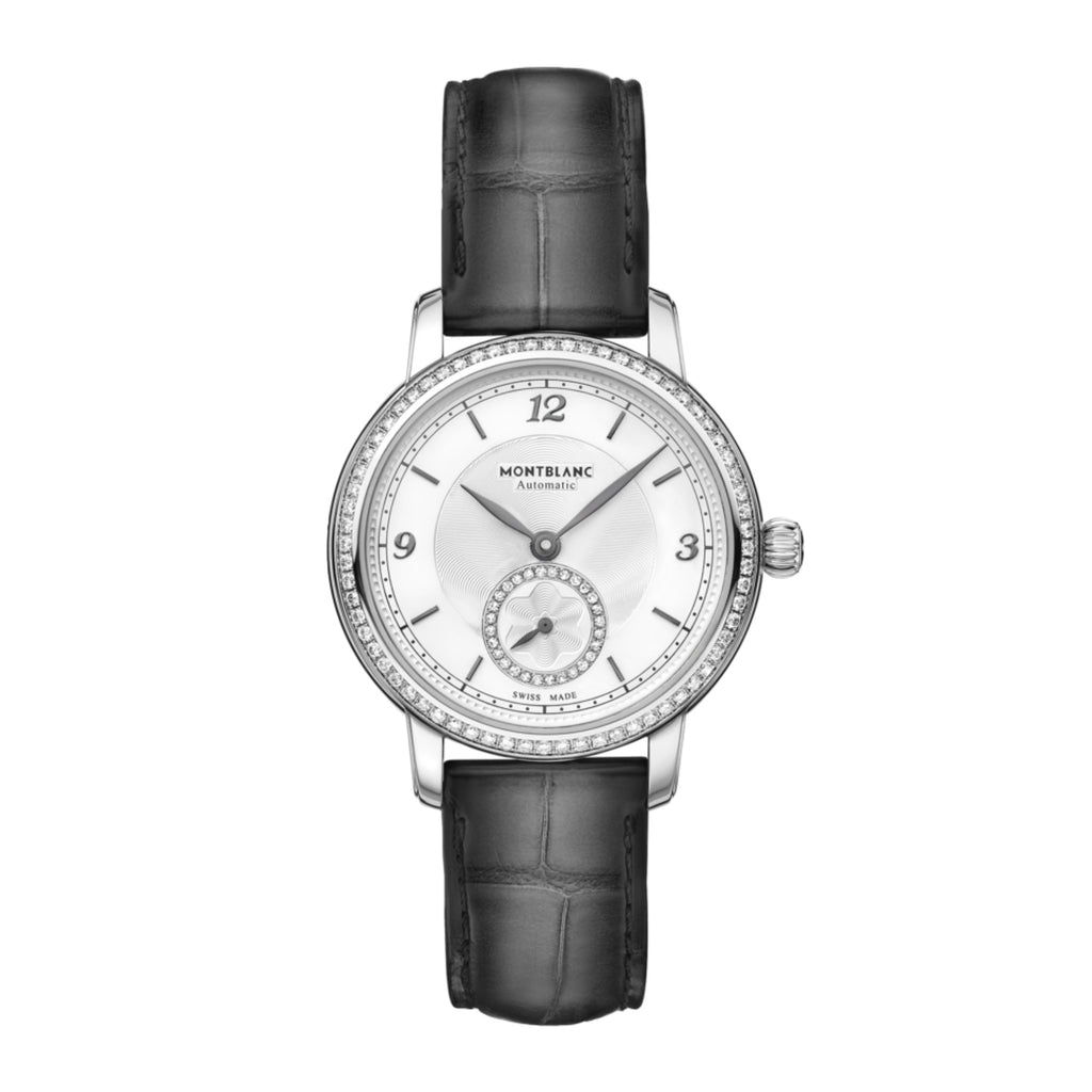 Star Legacy Small Second - 32 mm, Leder • Diamant • Perlmutt von Montblanc (118534)