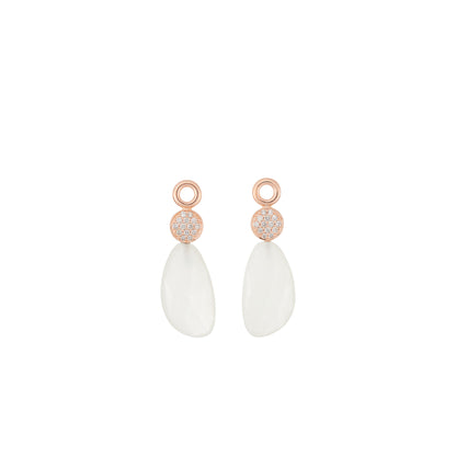 Stardust Einhänger, Roségold • Diamant • Mondstein von Bron (8OR4838BRMWB)