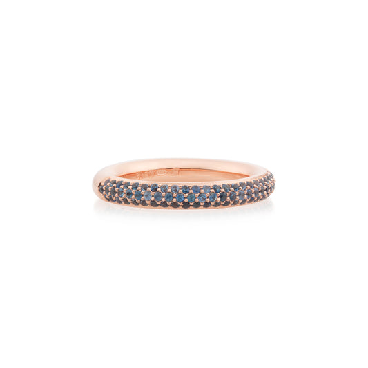 Stax Ring, Roségold • Diamant • Topas von Bron (8RR4774IBR)