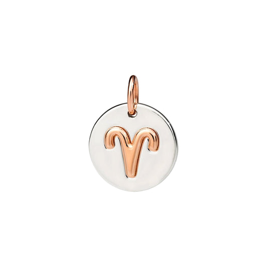 Sternzeichen-Anhänger Widder, Roségold von DoDo (DMC2009-ZODAR-0009A)
