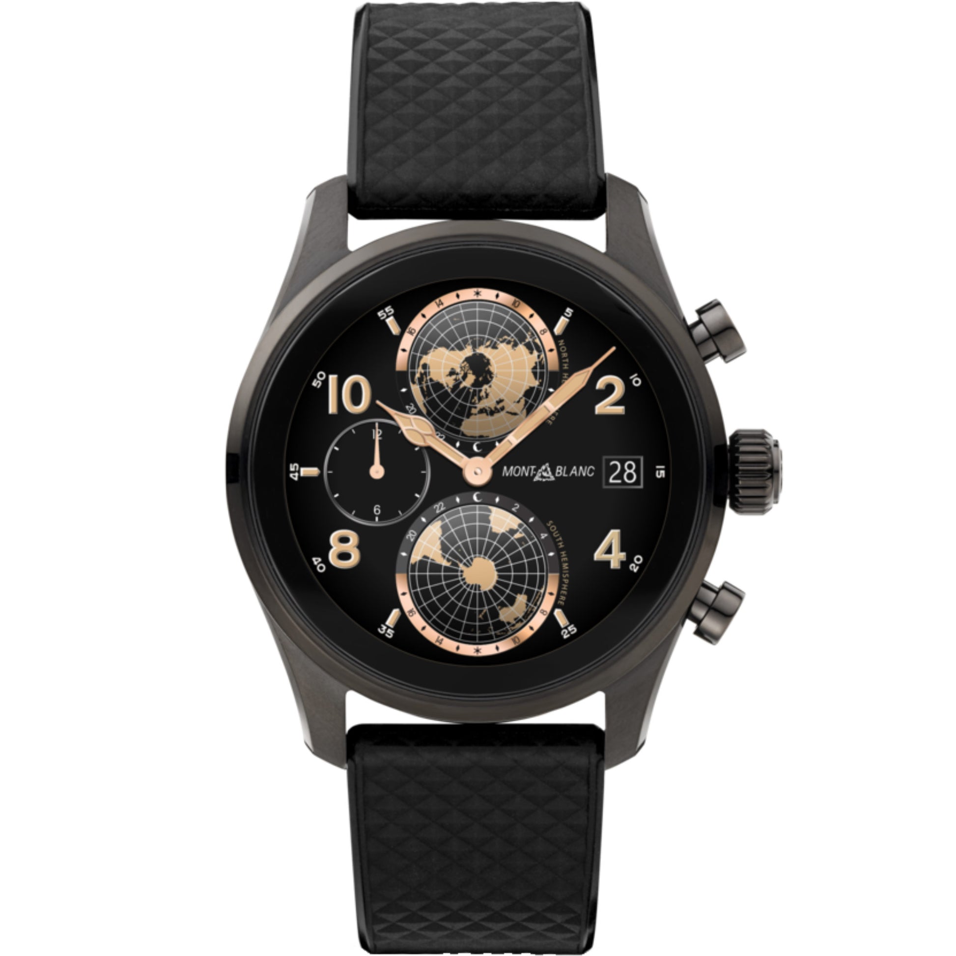 Summit 3 Smartwatch - Schwarz Titan, Edelstahl von Montblanc (129267)
