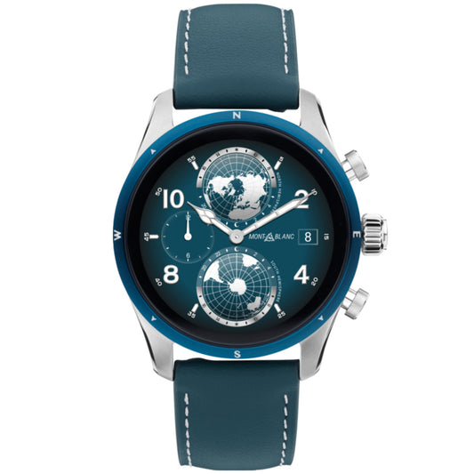 Summit 3 Smartwatch - Zweifarbig Titan, Edelstahl von Montblanc (131800)
