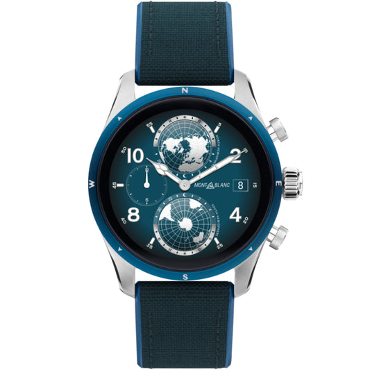 Summit 3 Smartwatch - Zweifarbig Titan, Edelstahl von Montblanc (131800)