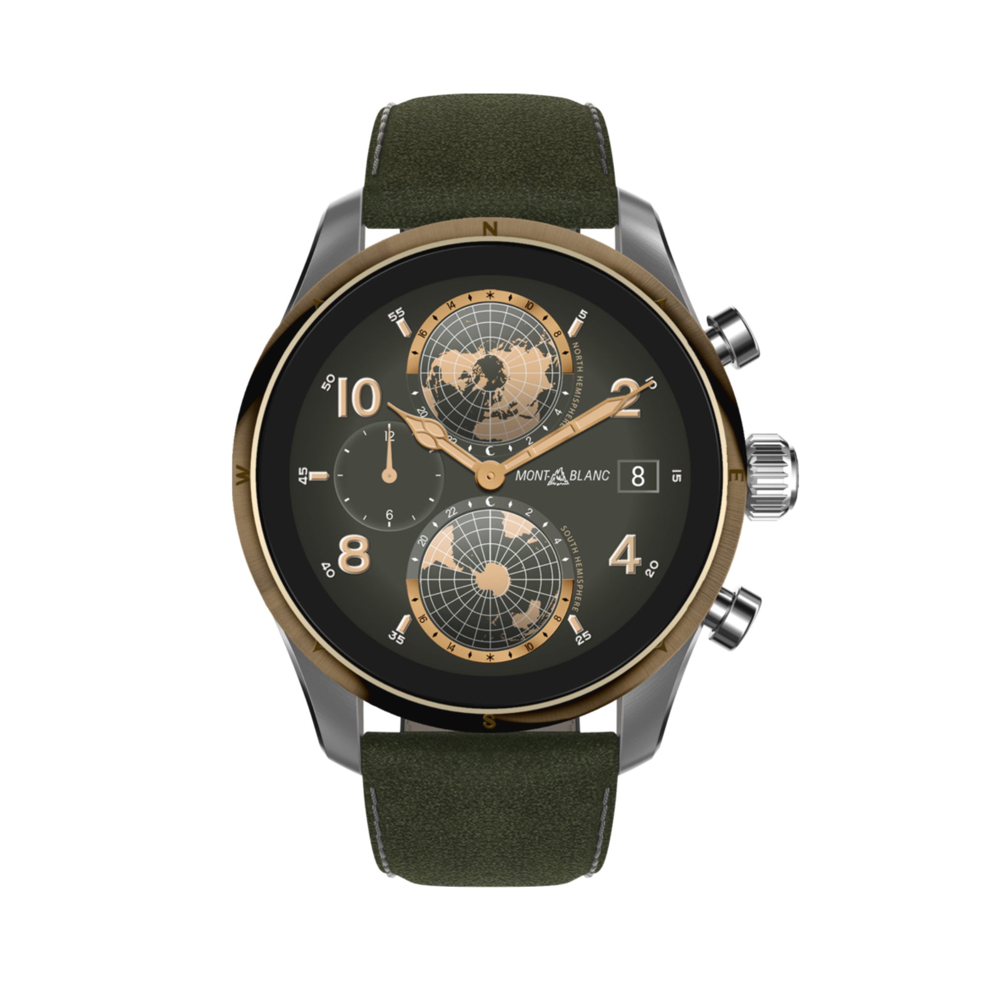 Summit 3 Smartwatch - Zweifarbig Titan, Titan von Montblanc (131798)