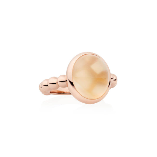 Sushi Ring, Roségold • Citrin von Bron (8RR4891CIC)