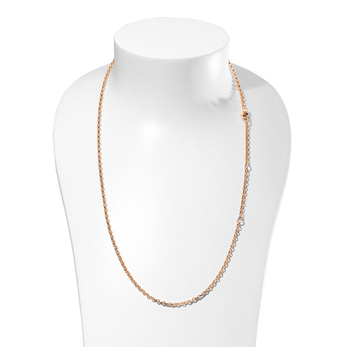 Tamara Comolli BELCHER Halskette - C-BelA-2.8 (8-rg-60) aus Roségold
