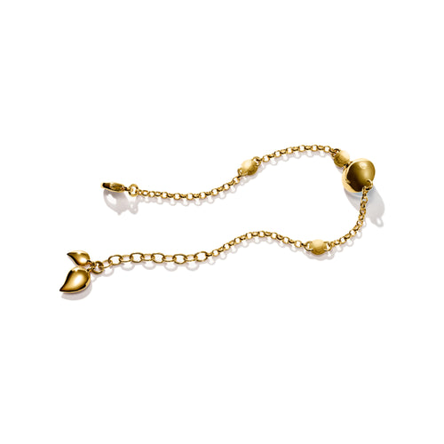 Tamara Comolli BOUTON Mini Chain Armband 'Candy' Small/Medium (B-BOU-c-Can-sm-yg) aus Gelbgold mit Diamant, Saphir, Topas und Tsavorit