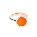 Tamara Comolli BOUTON Ring Large mit Karneol (R-BOU-l-Carn-rg) aus Roségold mit Karneol