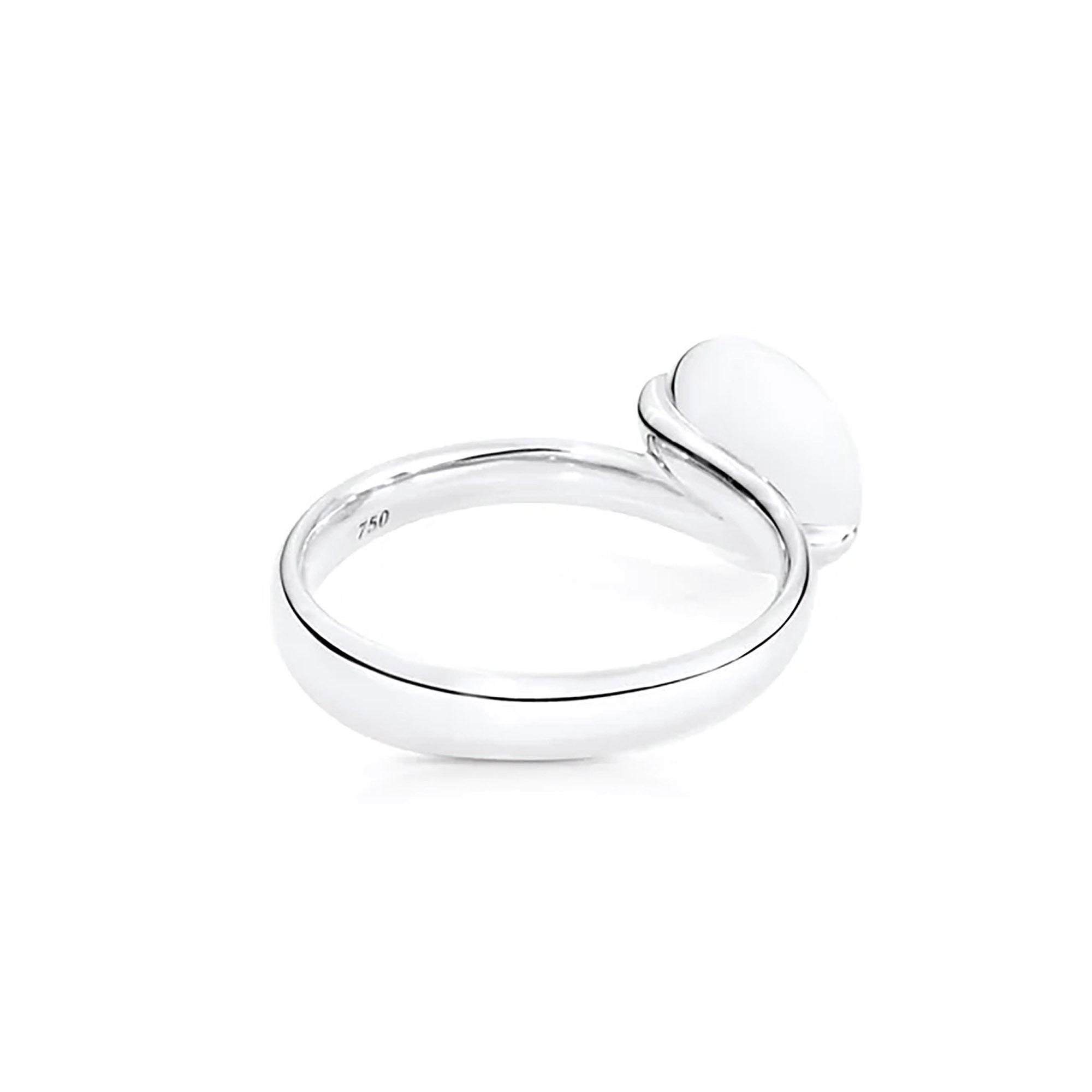 Tamara Comolli BOUTON Ring Small mit Diamant-Pavé (R-BOU-s-pD-rg) aus Roségold mit Diamant