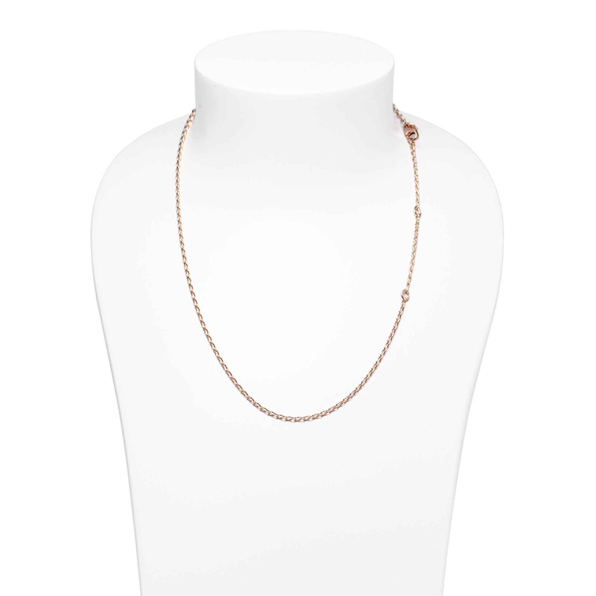 Tamara Comolli EIGHT Halskette (C-Egt-2-rg-51) aus Roségold