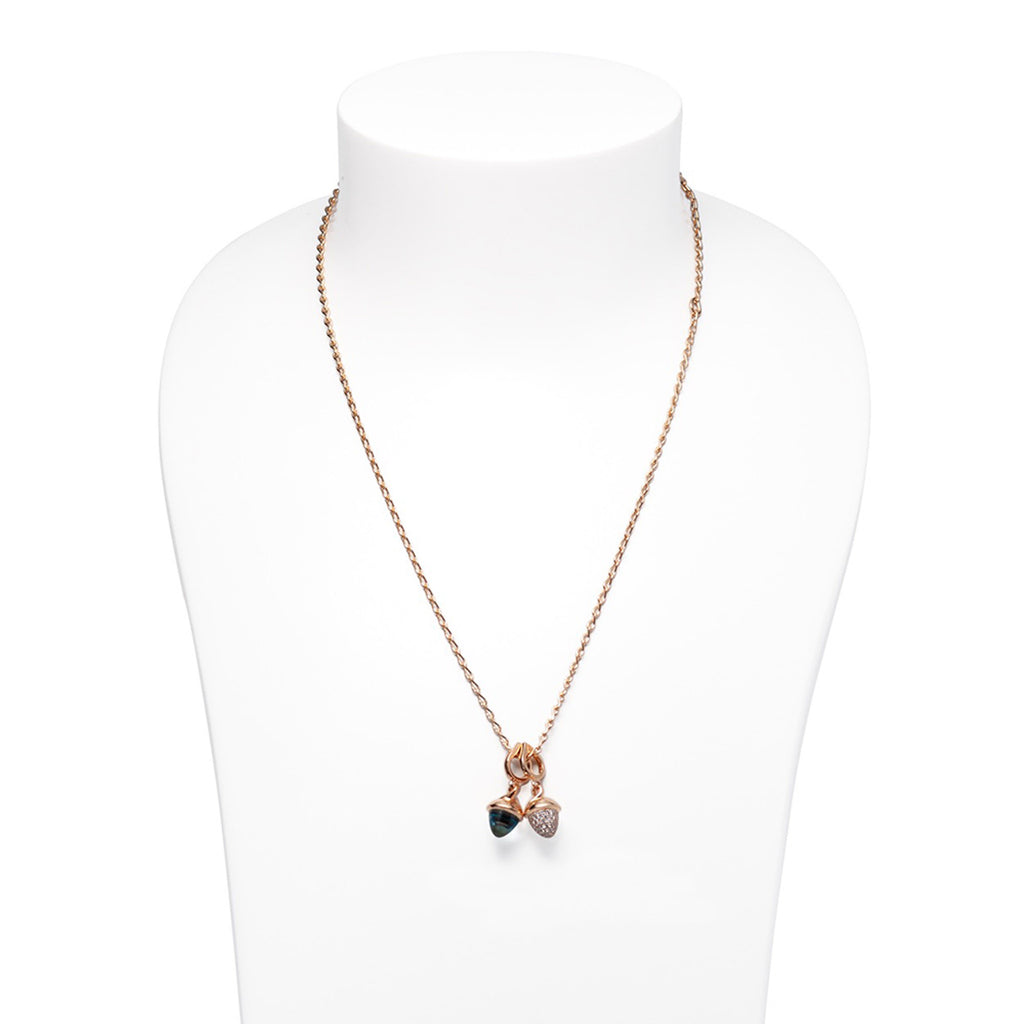 Tamara Comolli EIGHT Halskette (C-Egt-2-rg-51) aus Roségold