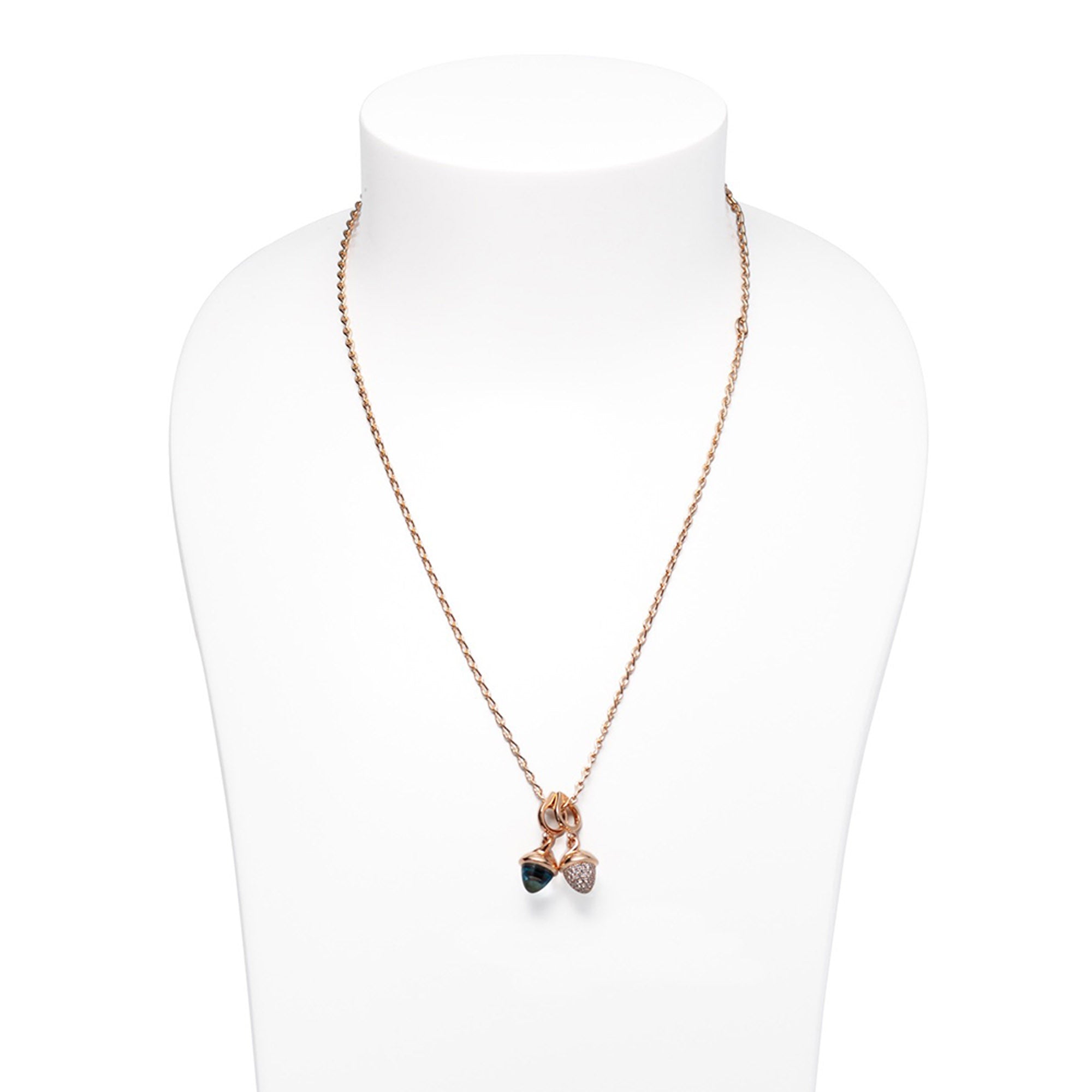 Tamara Comolli EIGHT Halskette (C-Egt-2-rg-51) aus Roségold