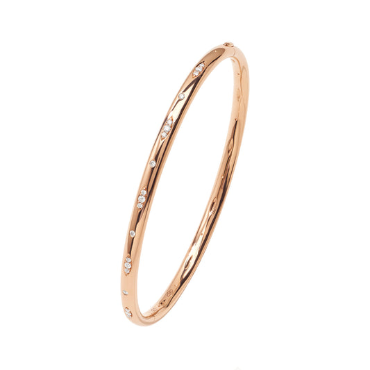 GYPSY Armspange 'Diamond Pavé', Roségold • Diamant von Tamara Comolli (BA-Gyp-p-16-rg)