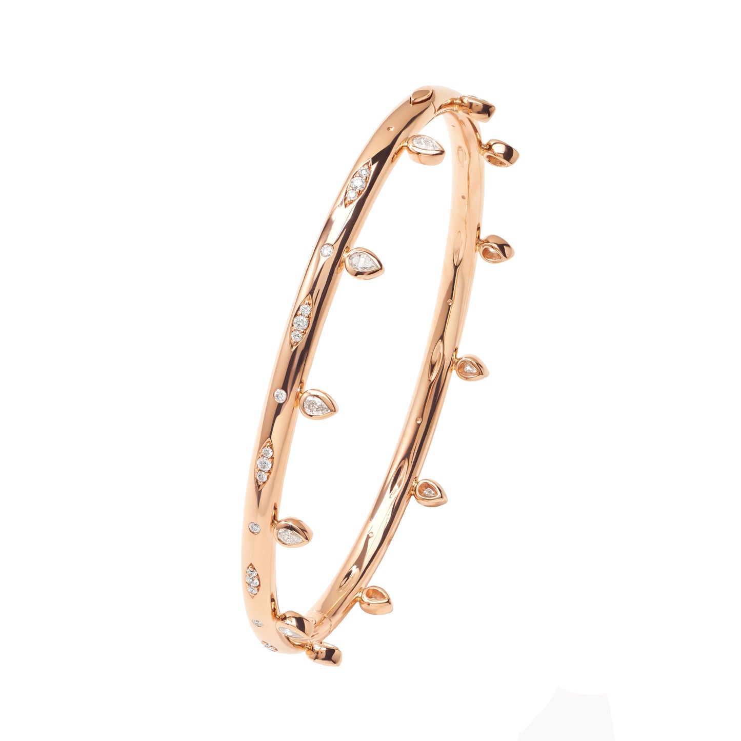 GYPSY Armspange 'Drop', Roségold • Diamant von Tamara Comolli (BA-Gyp-Dr-19-rg)