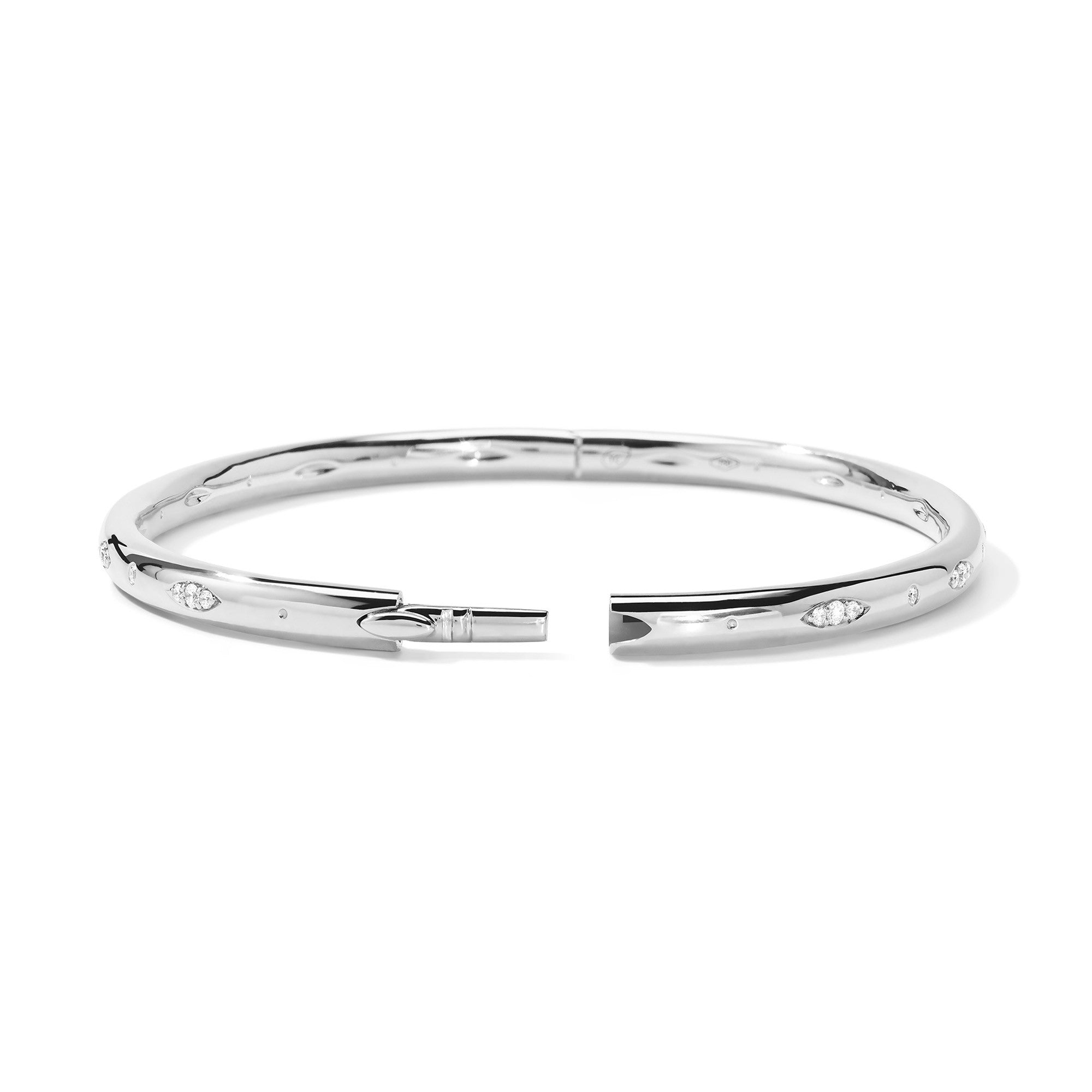 Tamara Comolli GYPSY Armspange mit Diamant-Pavé (BA-Gyp-p-17-wg) aus Weißgold mit Diamant