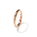 Tamara Comolli GYPSY Bandring Pavé 'Classic' (R-Gyp-B-ClP-rg) aus Roségold mit Diamant