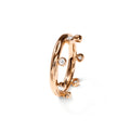Tamara Comolli GYPSY Crown Brilliant Cut Ring 'Classic' (R-Gyp-C-Br-Cl-rg) aus Roségold mit Diamant