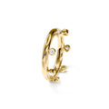 Tamara Comolli GYPSY Crown Brilliant Cut Ring 'Classic' (R-Gyp-C-Br-Cl-yg) aus Gelbgold mit Diamant
