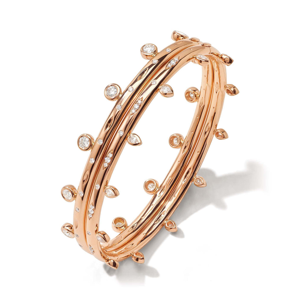 Tamara Comolli GYPSY Drop Armspange mit Diamanten (BA-Gyp-Dr-17-rg) aus Roségold mit Diamant