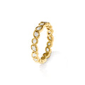 Tamara Comolli GYPSY Memoire-Ring 'Classic' (R-Gyp-Mem-Cl-yg) aus Gelbgold mit Diamant