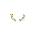 Tamara Comolli GYPSY Ohrringe Crawler Classic (E-Gyp-Cra-Cl-yg) aus Gelbgold mit Diamant