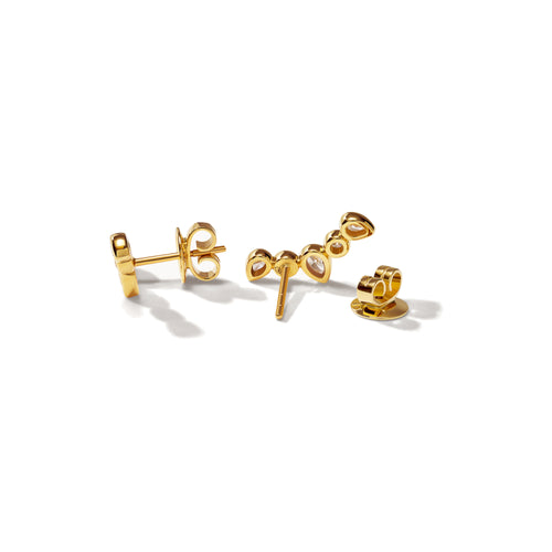 Tamara Comolli GYPSY Ohrringe Crawler Classic (E-Gyp-Cra-Cl-yg) aus Gelbgold mit Diamant