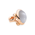 Tamara Comolli HIPPIE GLAM Ring Small (R-HG-s-MoGr-rg) aus Roségold mit Mondstein