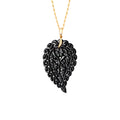 Tamara Comolli INDIA Anhänger mit Onyx Large (P-IND-l-Bla-yg) aus Gelbgold mit Onyx