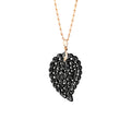 Tamara Comolli INDIA Anhänger mit Onyx Medium (P-IND-m-Bla-rg) aus Roségold mit Onyx