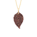 Tamara Comolli INDIA Anhänger mit Snakewood Large (P-IND-l-SW-yg) aus Gelbgold