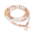 Tamara Comolli INDIA Armband 'Camel' Small (B-IND-Camel-s-rg) aus Roségold mit Mondstein
