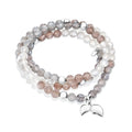 Tamara Comolli INDIA Armband 'Cashmere' Small (B-IND-Cas-s-wg) aus Weißgold mit Mondstein