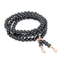 Tamara Comolli INDIA Armband mit Ebenholz Large (B-IND-EW-l-rg) aus Roségold