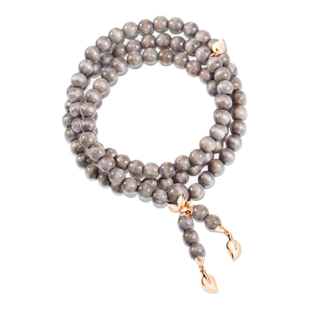 Tamara Comolli INDIA Armband mit Greywood Medium (B-IND-GW-m-rg) aus Roségold
