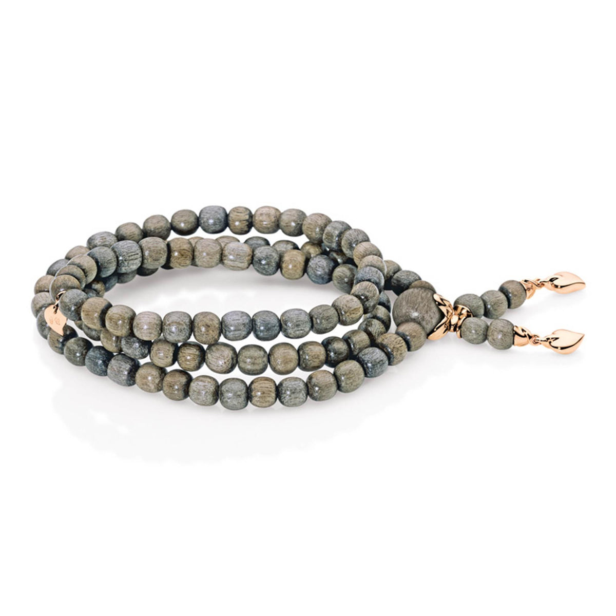 Tamara Comolli INDIA Armband mit Greywood Medium (B-IND-GW-m-rg) aus Roségold