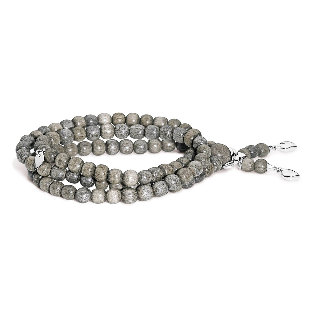 Tamara Comolli INDIA Armband mit Greywood Medium (B-IND-GW-m-wg) aus Weißgold