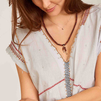 Tamara Comolli INDIA Armband mit Snakewood Medium (B-IND-SW-m-rg) aus Roségold