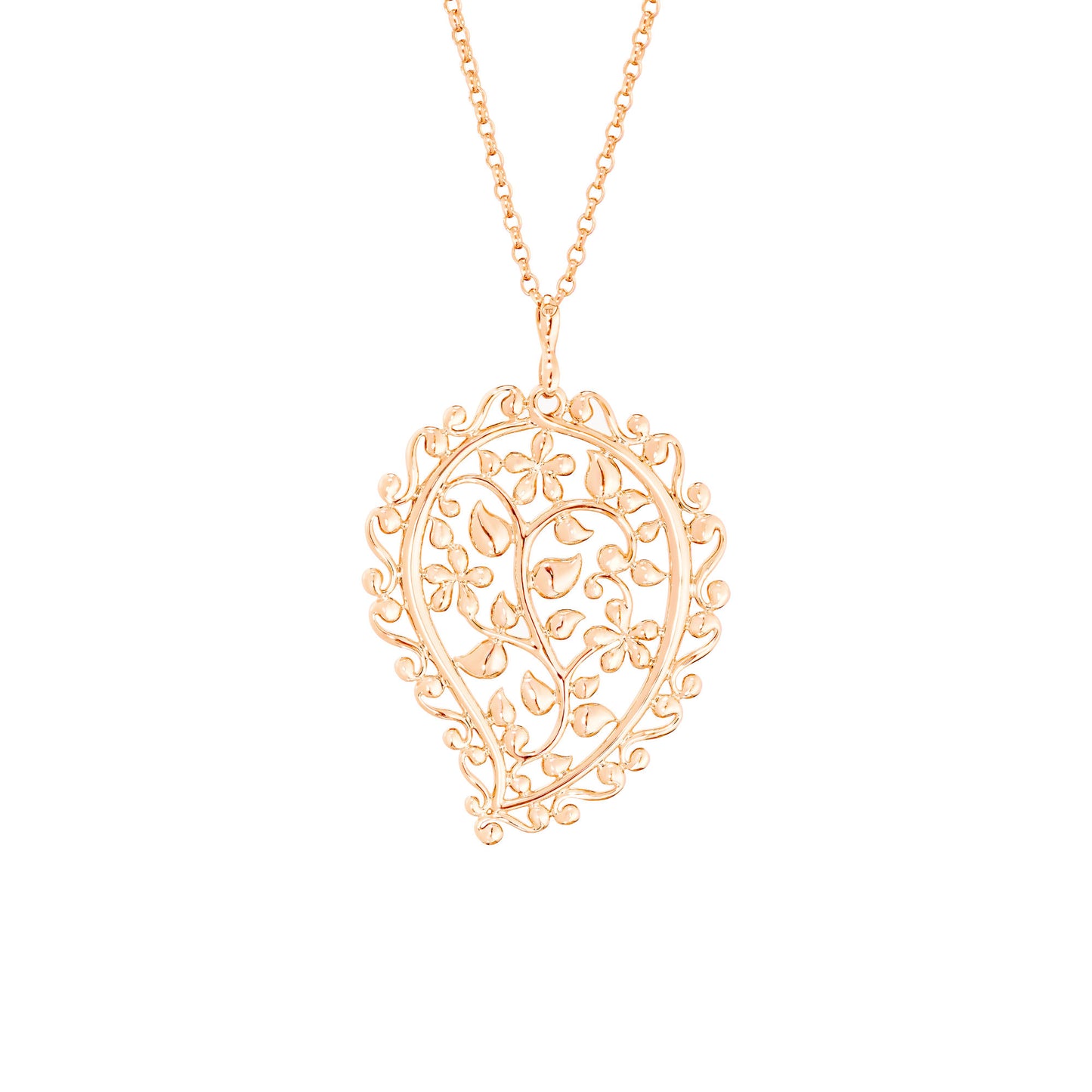 Tamara Comolli INDIA Dream Anhänger 'Candy' (P-IND-Dre-Can-rg) aus Roségold mit Diamant, Rubin, Saphir und Tsavorit