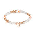 Tamara Comolli INDIA Drop Armband 'Camel' Medium (B-IND-Camel-Dr-m-rg) aus Roségold mit Mondstein