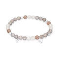 Tamara Comolli INDIA Drop Armband 'Cashmere' Small (B-IND-Cas-Dr-s-wg) aus Weißgold mit Mondstein