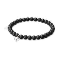 Tamara Comolli INDIA Drop Armband mit Ebenholz Large (B-IND-EW-Dr-l-wg) aus Weißgold