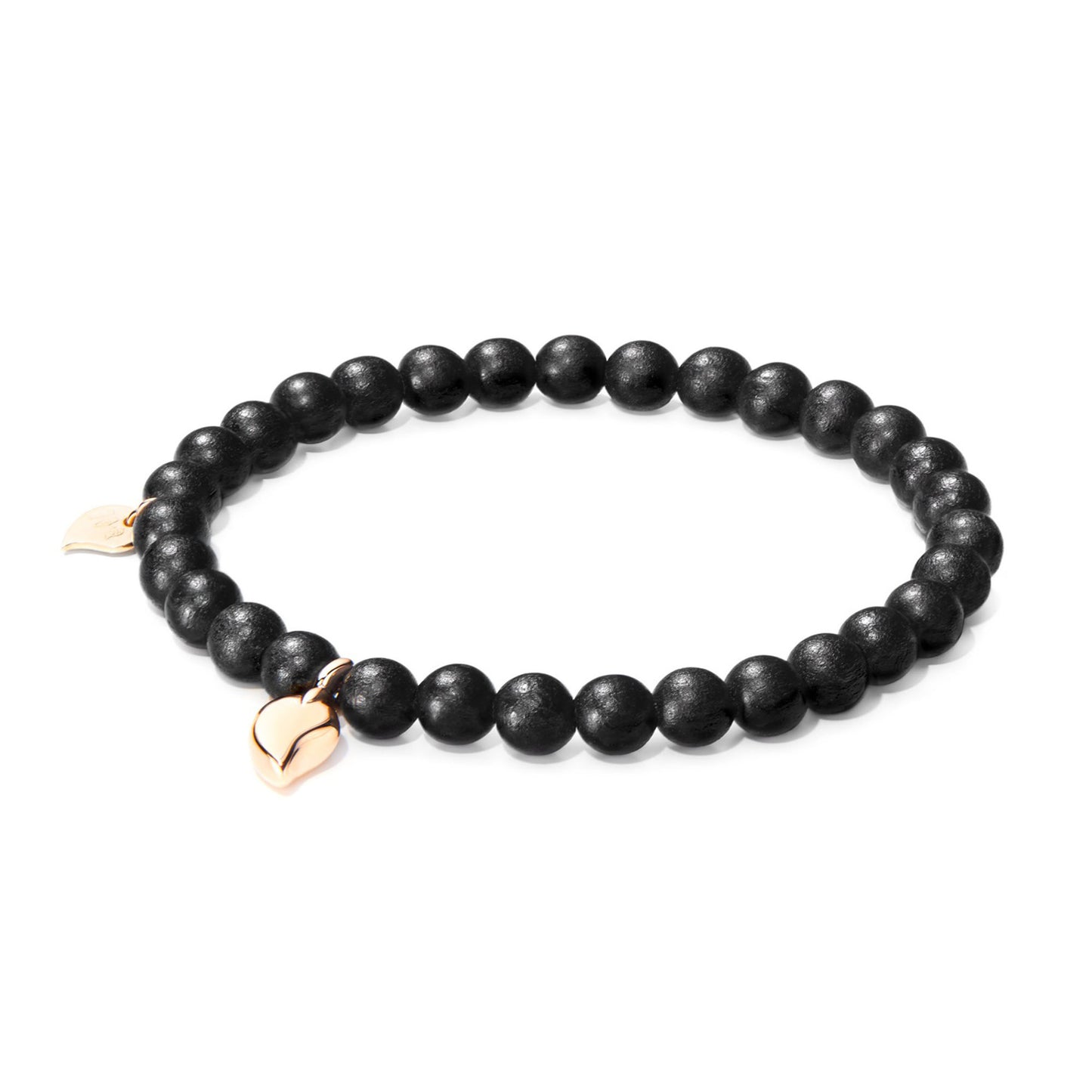 Tamara Comolli INDIA Drop Armband mit Ebenholz Medium (B-IND-EW-Dr-m-rg) aus Roségold