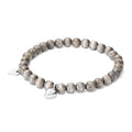 Tamara Comolli INDIA Drop Armband mit Greywood Medium (B-IND-GW-Dr-m-wg) aus Weißgold
