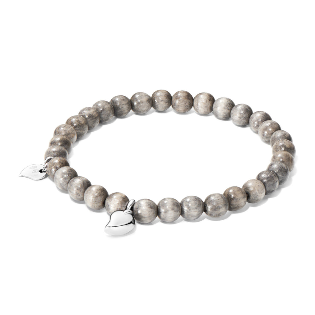 Tamara Comolli INDIA Drop Armband mit Greywood Small (B-IND-GW-Dr-s-wg) aus Weißgold
