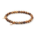 Tamara Comolli INDIA Drop Armband mit Snakewood Small (B-IND-SW-Dr-s-rg) aus Roségold