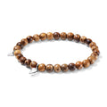 Tamara Comolli INDIA Drop Armband mit Snakewood Small (B-IND-SW-Dr-s-wg) aus Weißgold