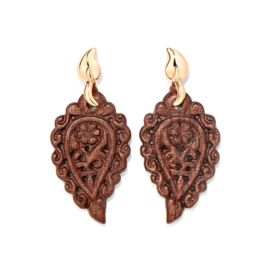 Tamara Comolli INDIA Ohrhänger (E-IND-SW-rg) aus Roségold